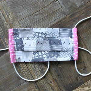 Face Mask, 100% Cotton, 3 Layer, Made in USA